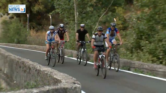 Πρώτος ποδηλατικός αγώνας στην Λίμνη Λάδωνα στον Δήμο Γορτυνίας