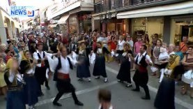 Παρέλαση Διεθνούς Φολκλορικού Φεστιβάλ στη Λευκάδα