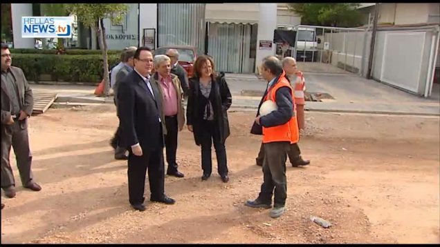 Σε τελικό στάδιο τα έργα για τη στάση του μετρό Αγ. Μαρίνα στα όρια του Δήμου Αιγάλεω