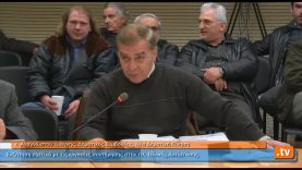 Συζήτηση σχετικά με τις εργασίες συντήρησης στην πλ. Εθνικής Αντίστασης(1o)