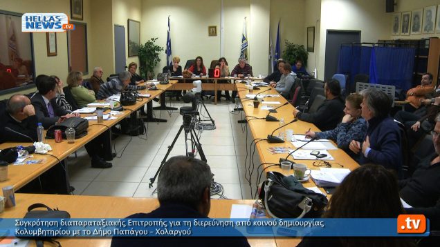 Συγκρότηση Διαπαρ. Επιτροπής για Διερεύνηση από κοινού Δημιουργίας Κολυμβητηρίου με Δήμο Παπάγου- Χολαργού