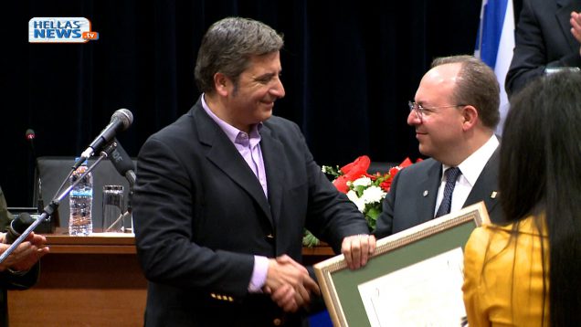 Τον Ιταλό Δήμαρχο Marco Galdi τίμησε ο Δήμος Αμαρουσίου