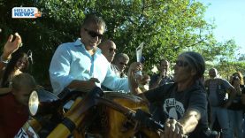 Kαλλιστεία Μοτοσικλέτας Harley Davidson στην πλατεία ΗΣΑΠ Αμαρουσίου