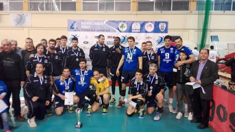 Ασημένιο μετάλλιο στο κύπελλο Ελλάδας για την ομάδα Βόλεϊ (Α.Ο.Π) Κηφισιάς