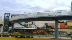 Δήμος Αγ. Παρασκευής: παραλαβή της πεζογέφυρας «Γελαδάκη» στο Σταυρό