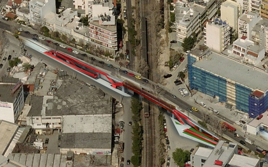 Δήμος Νέας Ιωνίας: Nέα πεζογέφυρα μεταξύ Νέας Ιωνίας και Ηρακλείου