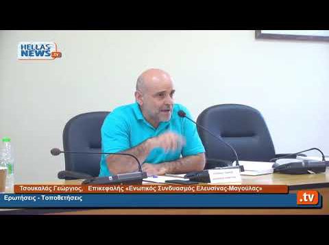 12η  Συνεδρίαση του Δημοτικού Συμβουλίου Δήμου Ελευσίνας 03.06.20