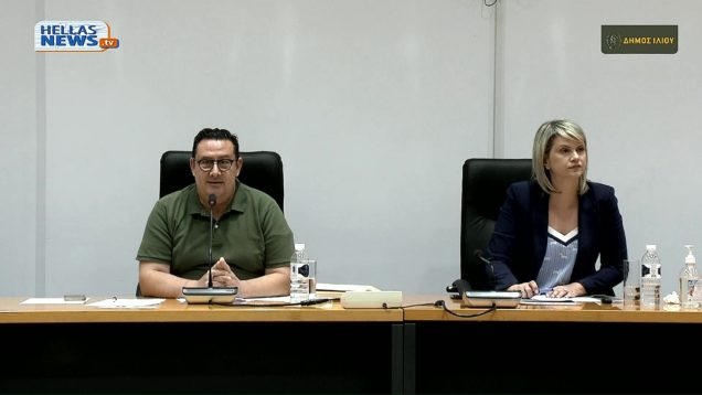 ΤΑΚΤΙΚΗ Συνεδρίαση του Δ.Σ. του Δήμου ΙΛΙΟΥ την ΠΕ. 01-8-24 και ώρα 2030