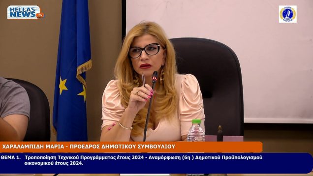 43η Συνεδρίαση του Δ.Σ. του Δήμου Ελευσίνας την TE. 16-10-24 και ώρα 19:00