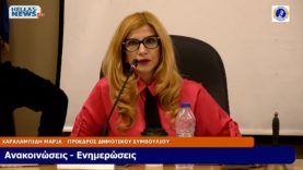 46η Συνεδρίαση του Δ.Σ. του Δήμου ΕΛΕΥΣΙΝΑΣ την ΤΕ. 13-11-24 και ώρα 19:00