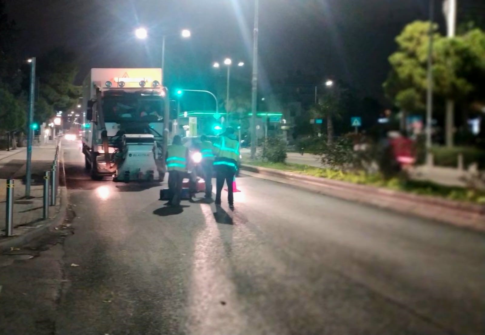 Καινοτόμες παρεμβάσεις συντήρησης στο οδικό δίκτυο του Παλαιού Φαλήρου